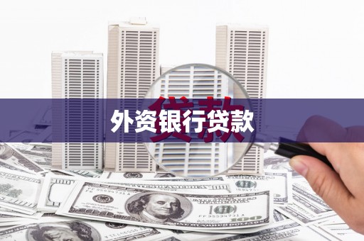 东凤外资银行贷款