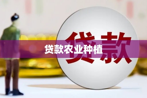东凤贷款农业种植