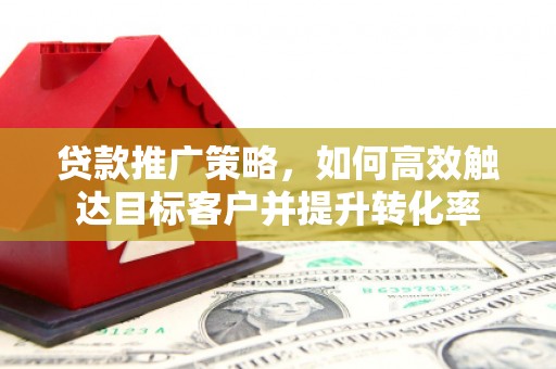 东凤贷款推广策略，如何高效触达目标客户并提升转化率