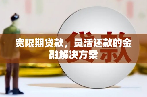 东凤宽限期贷款，灵活还款的金融解决方案