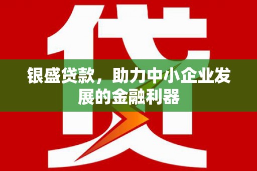 东凤银盛贷款，助力中小企业发展的金融利器