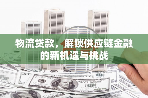 东凤物流贷款，解锁供应链金融的新机遇与挑战