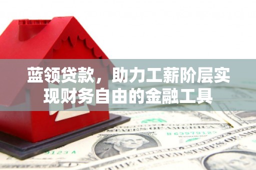 东凤蓝领贷款，助力工薪阶层实现财务自由的金融工具