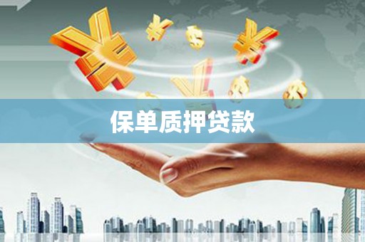 东凤保单质押贷款
