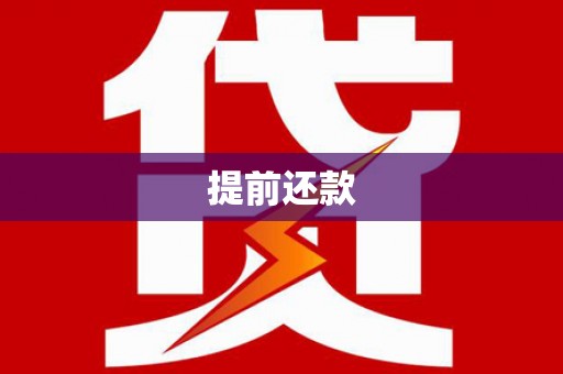 东凤提前还款