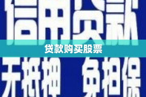 东凤贷款购买股票